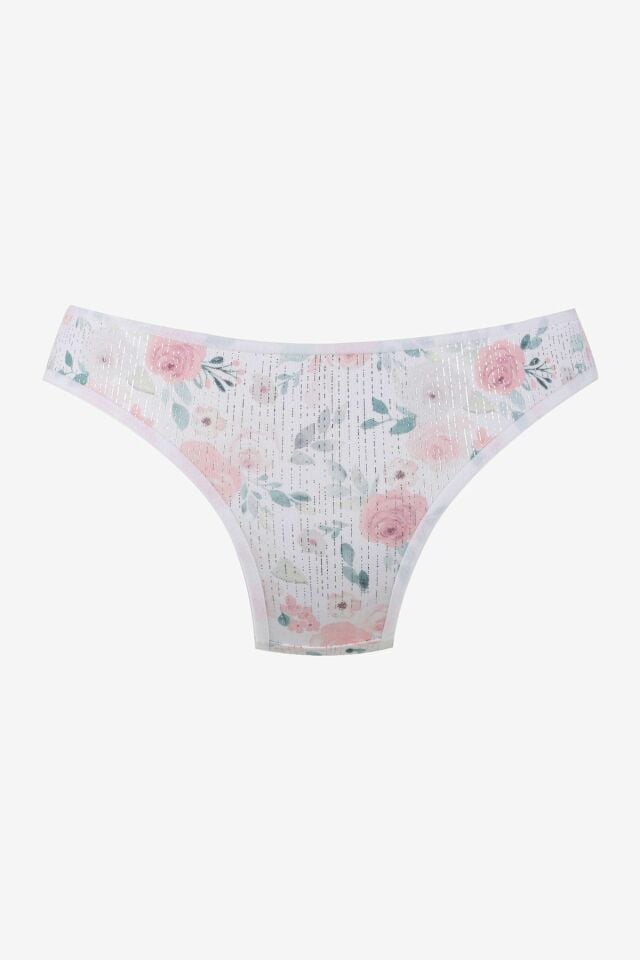 Kadın 3'lü Dantelli - Desenli Külot