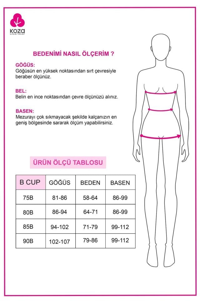 Kadın Işıltılı Desenli Düğmeli Dantel Detaylı Büstiyer Takım Ekru - 75B - Ekru - 75B