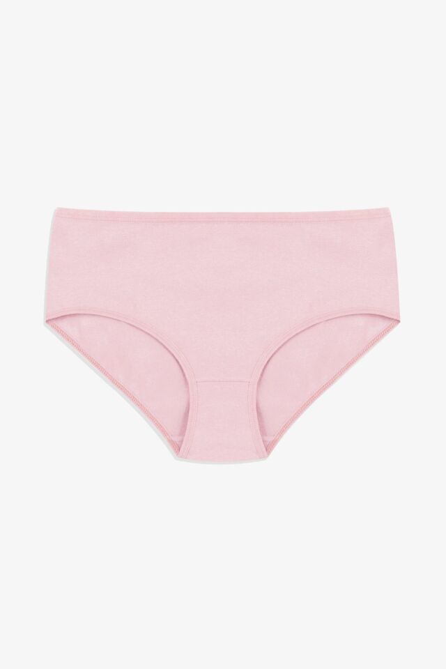 Kadın 5'li Geniş Kenar Külot 4Marshmallow - L
