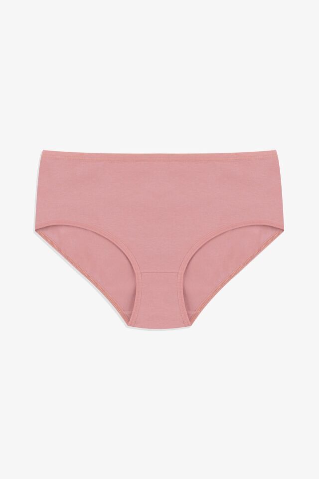 Kadın 5'li Geniş Kenar Külot 4Marshmallow - L