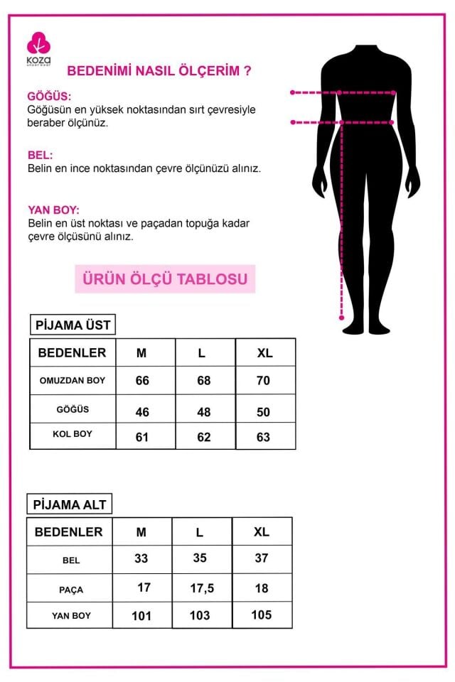 Kadın Yumuşak Dokulu Viskon Dökümlü Pijama Takımı Siyah - S