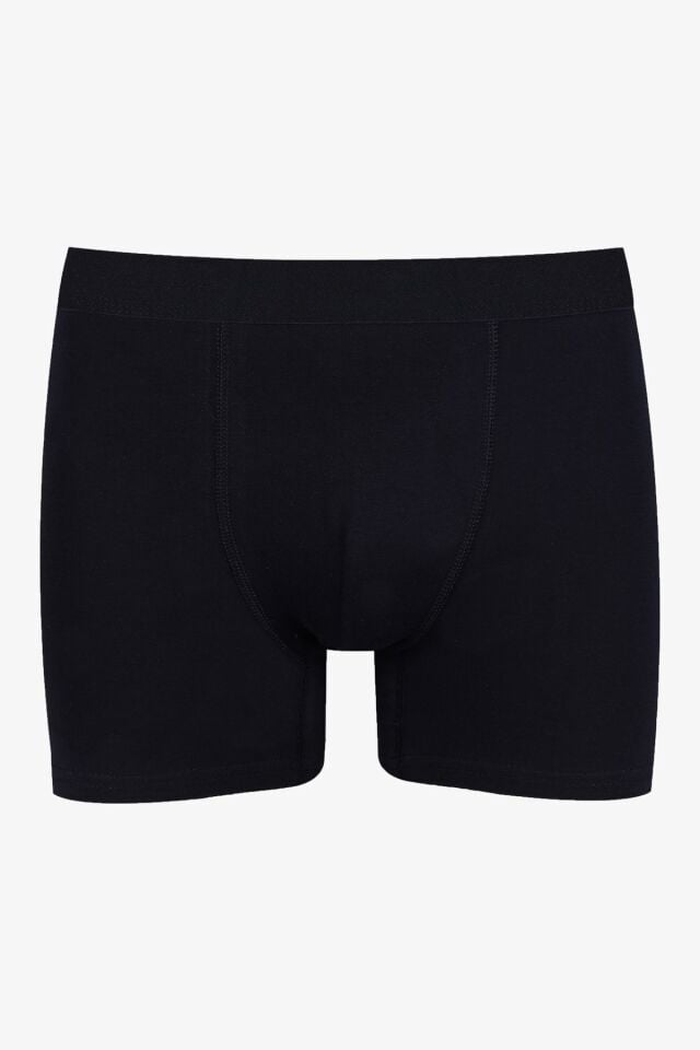 Erkek 3'lü Pamuklu Likralı Boxer KO9003BX-18 Gri Melanj-Etnik-Siyah - XL - KO9003BX-18 Gri Melanj-Etnik-Siyah - XL