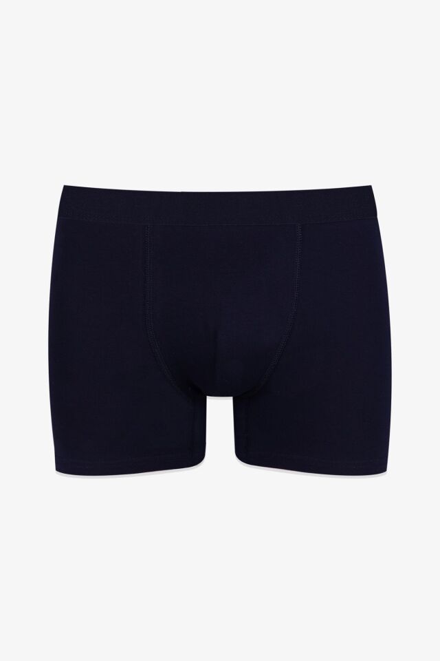 Erkek 3'lü Pamuklu Likralı Boxer KO9003BX-19 Ananas-Lacivert-Geometrik - M - KO9003BX-19 Ananas-Lacivert-Geometrik - M