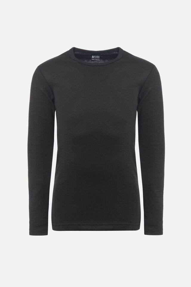 Çocuk Kışlık Siyah Termal Takım 9-10 Yaş - Siyah