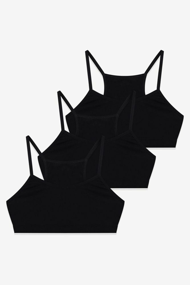 Kadın 3'lü İnce Askılı Yarım Büstiyer