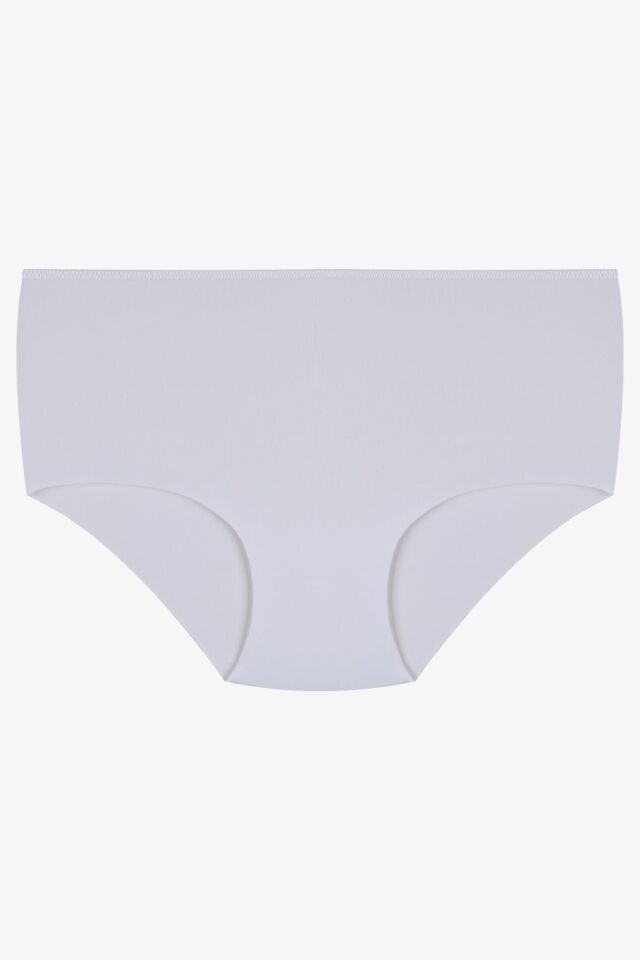 Kadın 2'li Kıl Lastikli Lazer Kesim Ekstra Yüksek Bel Külot KO5800LZR-1 Siyah-Beyaz - M/L - KO5800LZR-1 Siyah-Beyaz - M/L