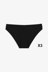 Kadın 7'li Desenli Jakarlı Pamuklu Külot