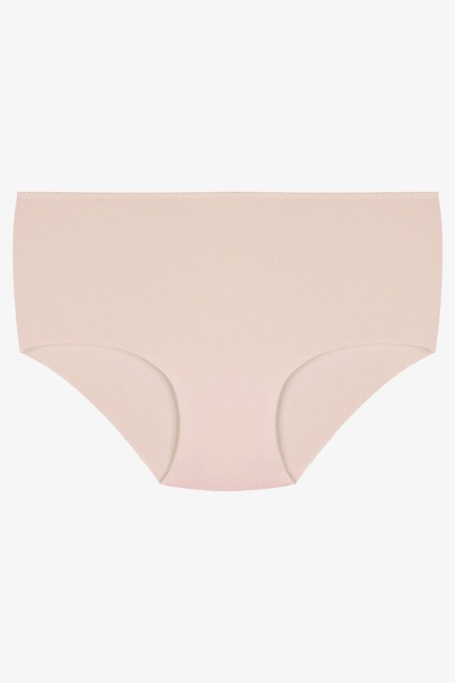 Kadın 2'li Kıl Lastikli Lazer Kesim Ekstra Yüksek Bel Külot KO5800LZR-1 Siyah-Ten - M/L - KO5800LZR-1 Siyah-Ten - M/L