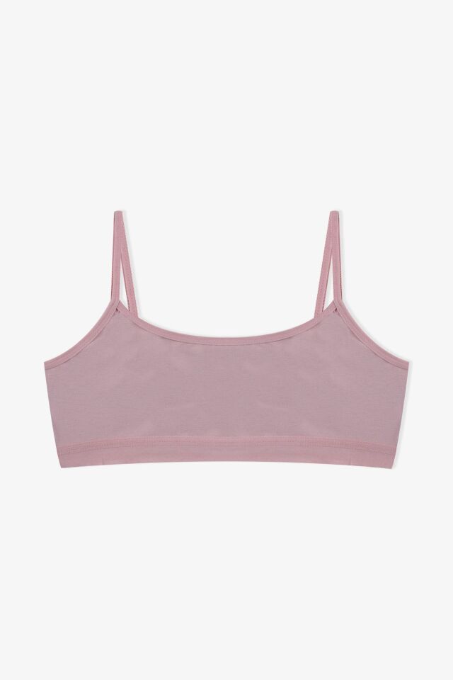 Kız Çocuk 3'lü İp Askılı Yarım Atlet