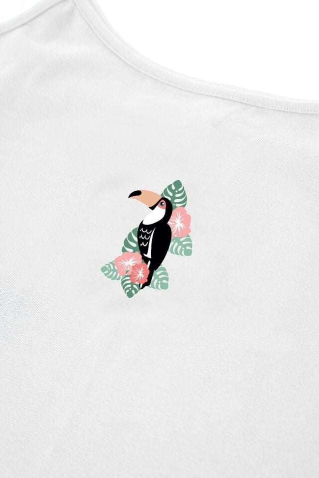 Kadın Pamuklu Çizgili Desenli İp Askılı Şortlu Pijama Takımı KO7203Ş-5 Turuncu - XL