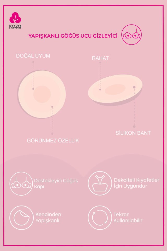 Göğüs Ucu Gizleyici Krem