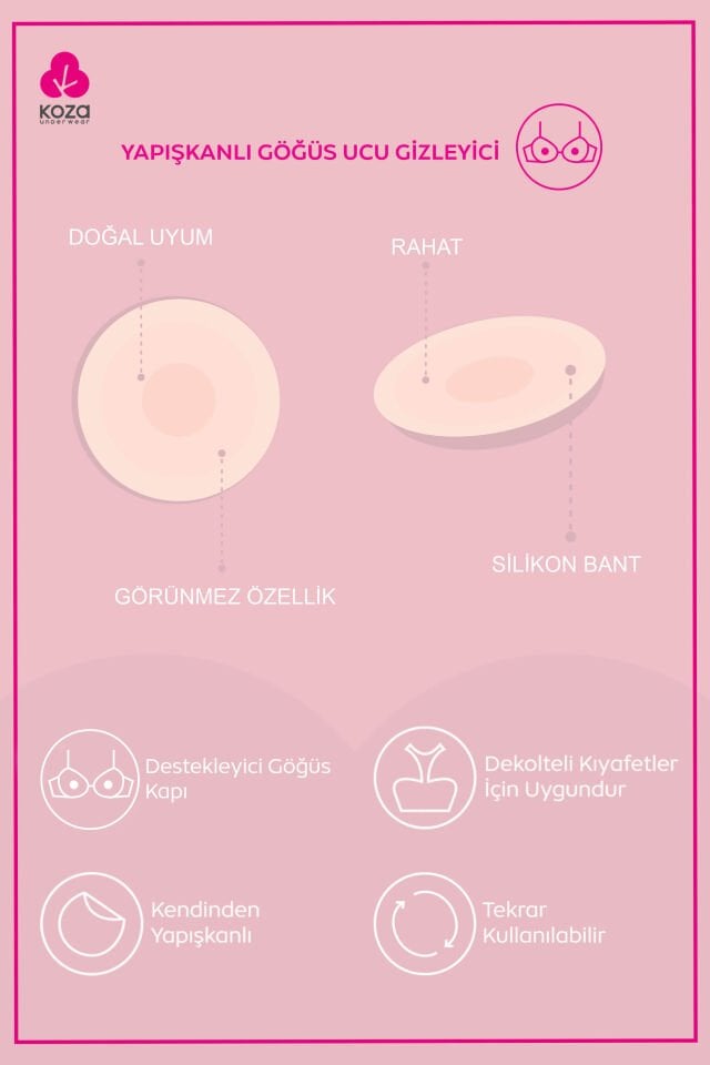 Göğüs Ucu Gizleyici Krem