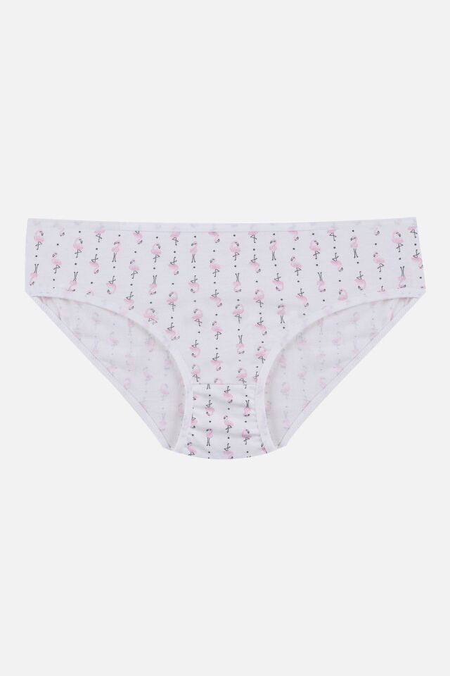 Kız Çocuk 3'lü Sevimli Fare Desenli Slip 1050-111 - 3-4 Yaş - 1050-111 - 3-4 Yaş
