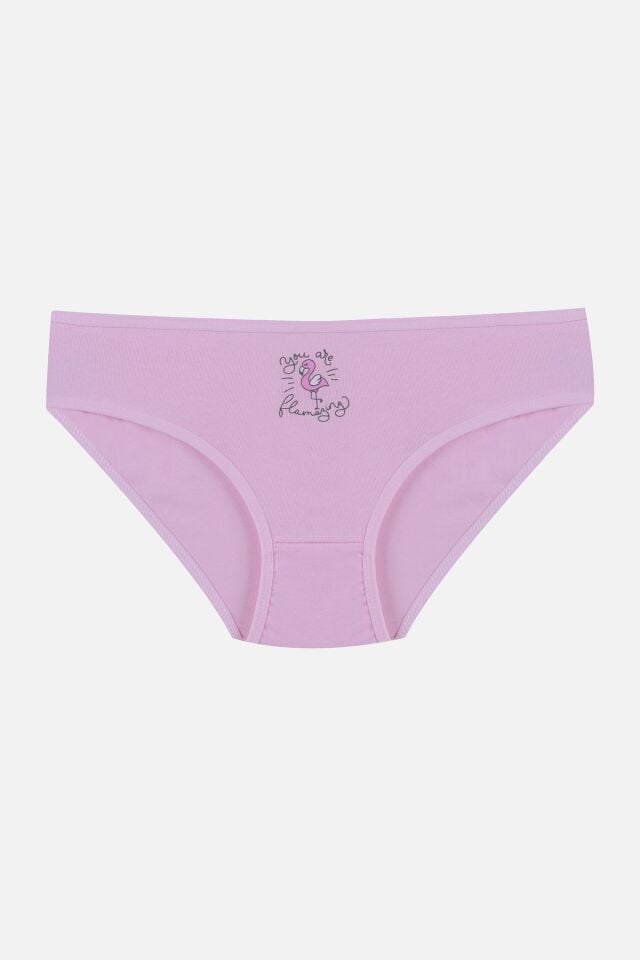 Kız Çocuk 3'lü Sevimli Fare Desenli Slip 1050-111 - 3-4 Yaş - 1050-111 - 3-4 Yaş