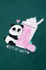 Kadın Yumuşak Dokulu Viskon Dökümlü Pijama Takımı