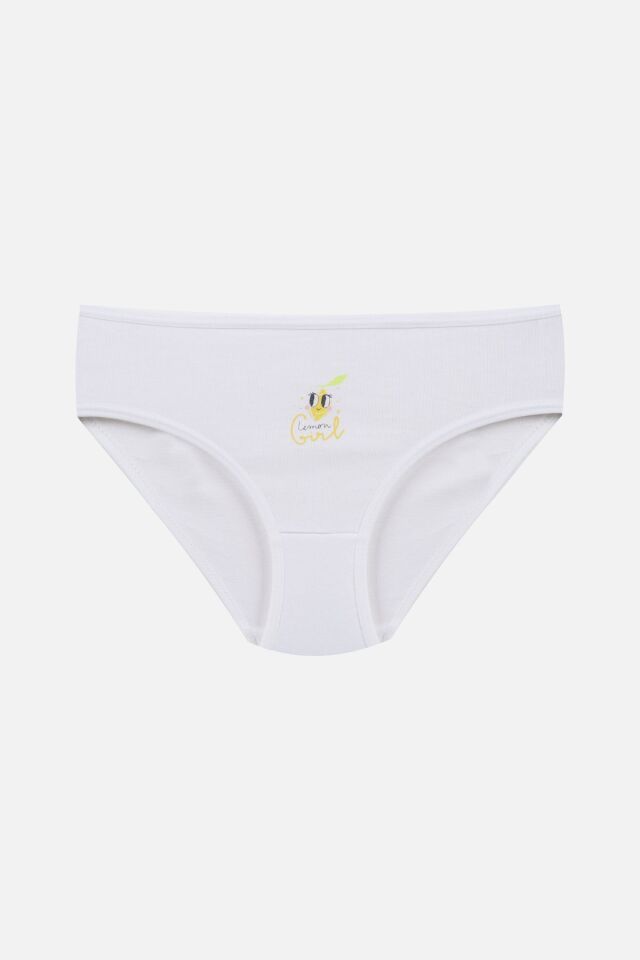 Kız Çocuk 3'lü Sevimli Fare Desenli Slip 1050-121 - 5-7 Yaş - 1050-121 - 5-7 Yaş