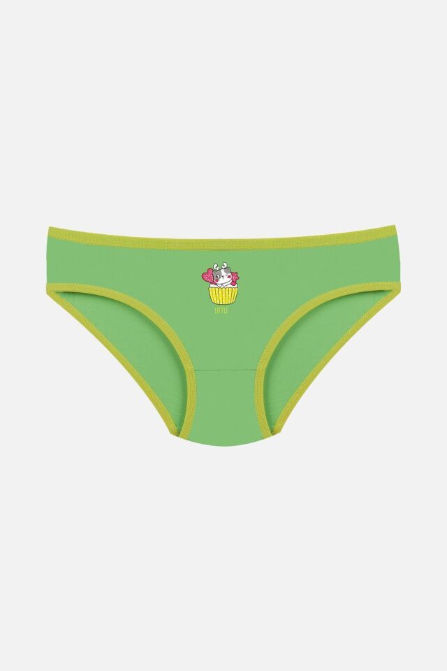 Kız Çocuk 3'lü Sevimli Fare Desenli Slip 1050-89 - 7-8 Yaş - 1050-89 - 7-8 Yaş