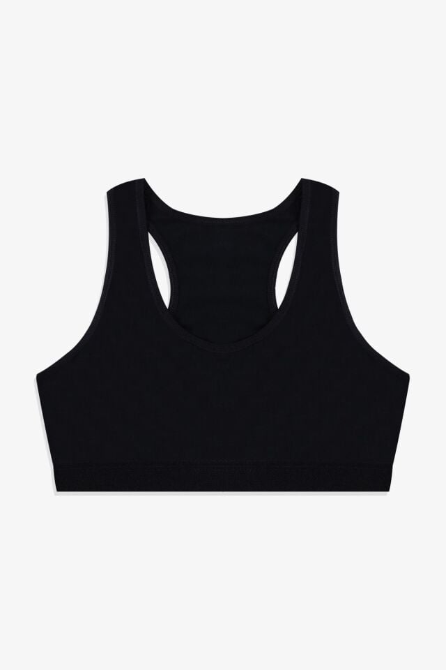 Kadın 3'lü Kalın Askılı Yarım Büstiyer Siyahbeyazsiyah - S