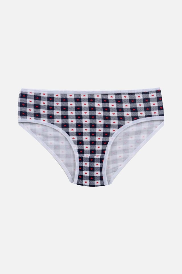 Kız Çocuk 3'lü Sevimli Fare Desenli Slip 1050-133 - 9-12 Yaş - 1050-133 - 9-12 Yaş