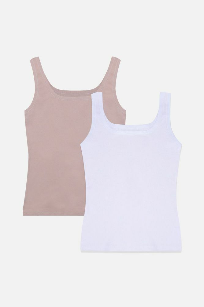 Kadın 2'li Kalın Askılı Kaşkorse Atlet