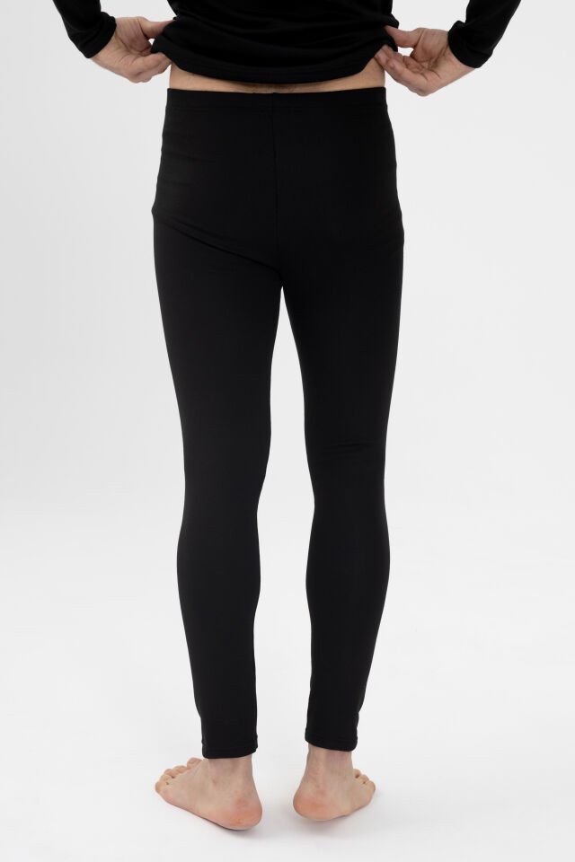 Erkek Kışlık Termal Tek Alt Siyah - L