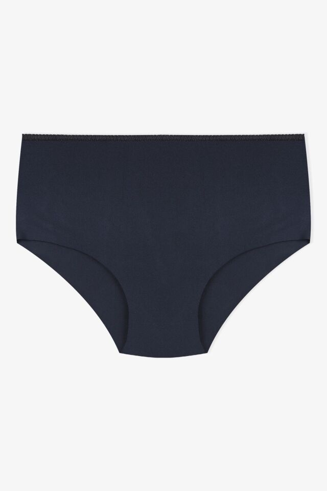 Kadın 2'li Kıl Lastikli Lazer Kesim Bato KO5600LZR-1 Siyah-Ten - XL/2XL