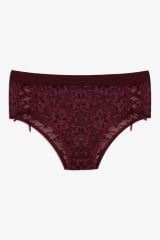 Kadın 3'lü Dantelli Yan Dekolteli Külot