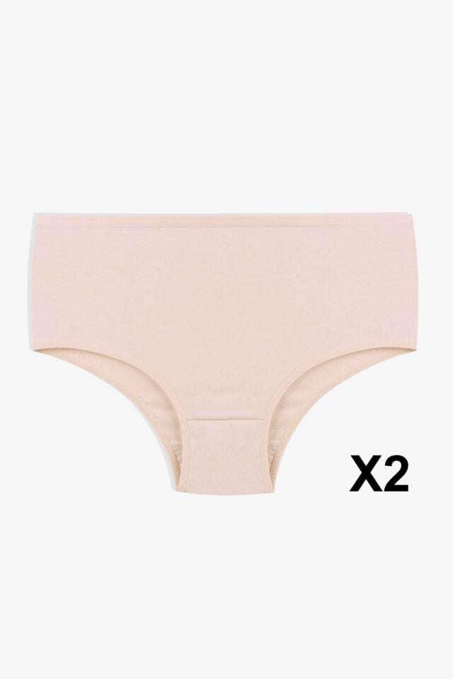 Kadın 5'li Likralı Curve Büyük Beden Battal Ekstra Yüksek Bel Külot 5305BKTL-2 - 2XL - 5305BKTL-2 - 2XL