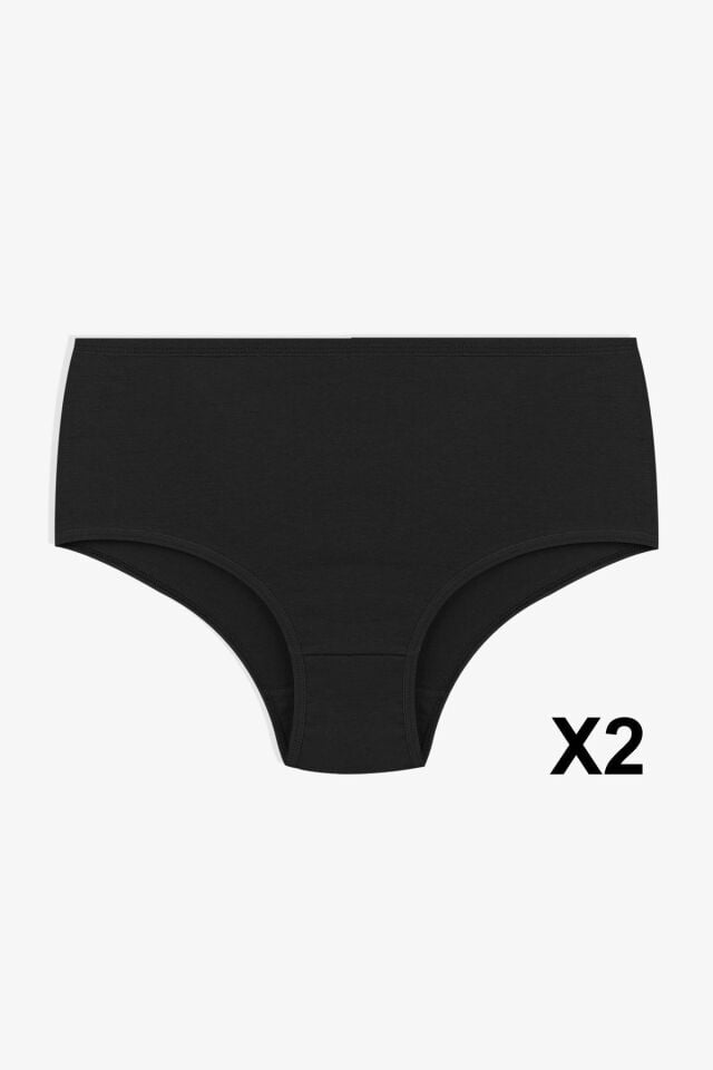 Kadın 5'li Likralı Curve Büyük Beden Battal Ekstra Yüksek Bel Külot 5305BKTL-2 - 2XL - 5305BKTL-2 - 2XL