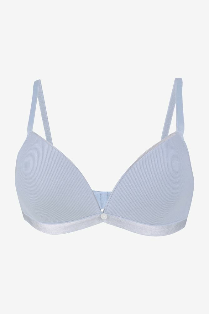 Kadın Fitilli Düğme Detaylı Sütyen