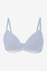 Kadın Fitilli Düğme Detaylı Sütyen