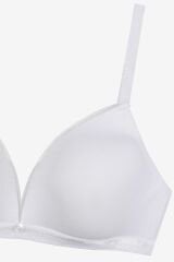 Kadın Fitilli Düğme Detaylı Sütyen