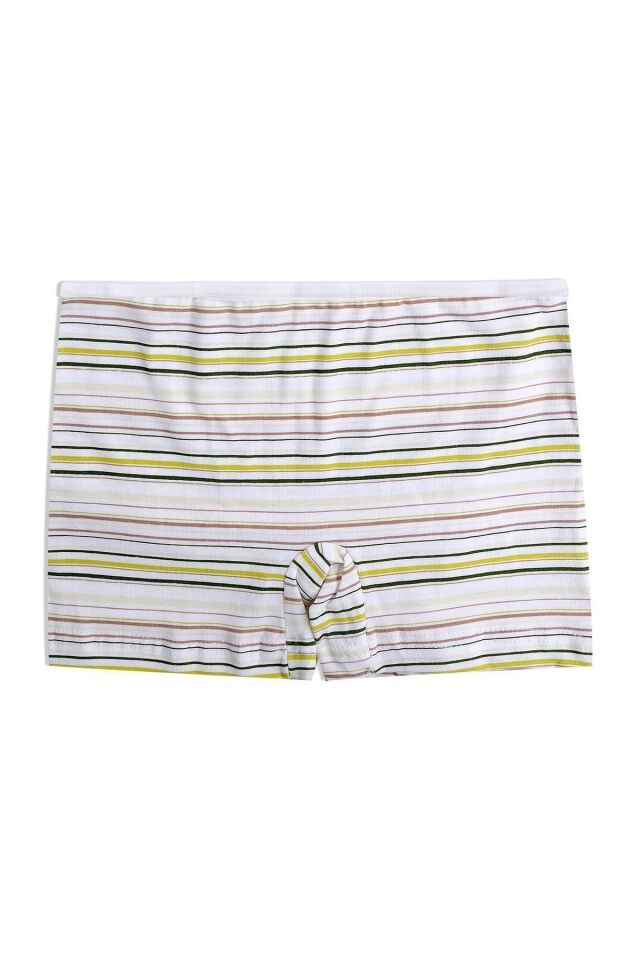 Kız Çocuk Tavşan Baskılı Pamuklu Atlet Boxer Takım 4022-2 - 9-11 Yaş