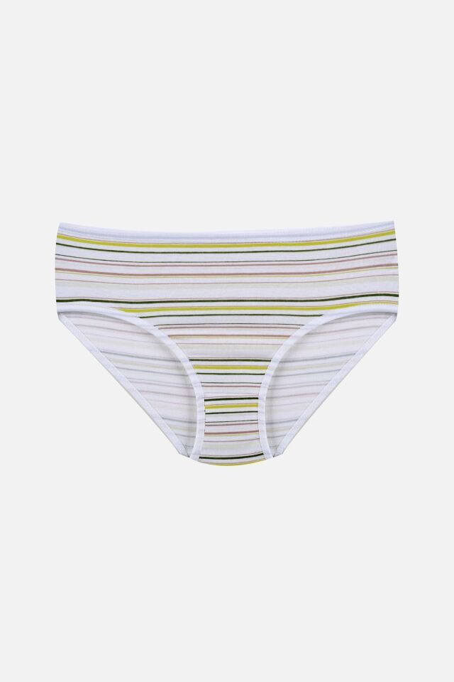 Kız Çocuk 3'lü Sevimli Fare Desenli Slip 1050-120 - 9-12 Yaş