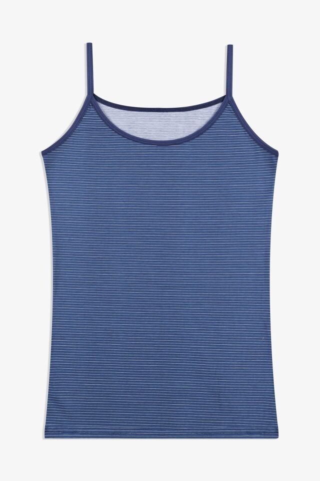 Kadın Pamuklu Likralı Basic Atlet 5163-5 - L/XL - 5163-5 - L/XL
