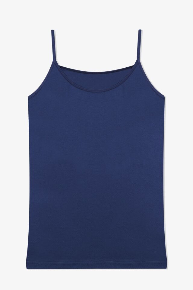 Kadın Pamuklu Likralı Basic Atlet 5163-6 - L/XL - 5163-6 - L/XL