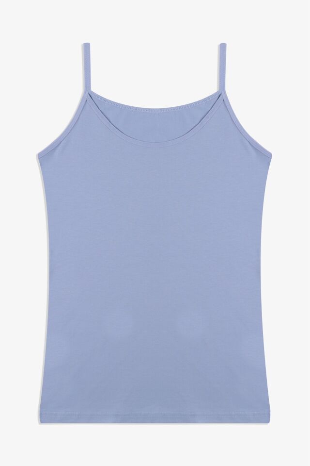 Kadın Pamuklu Likralı Basic Atlet 5163-2 - L/XL - 5163-2 - L/XL