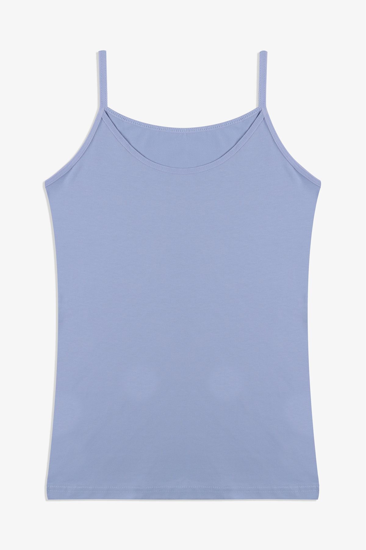 Kadın Pamuklu Likralı Basic Atlet 5163-2 - S/M - 5163-2 - S/M
