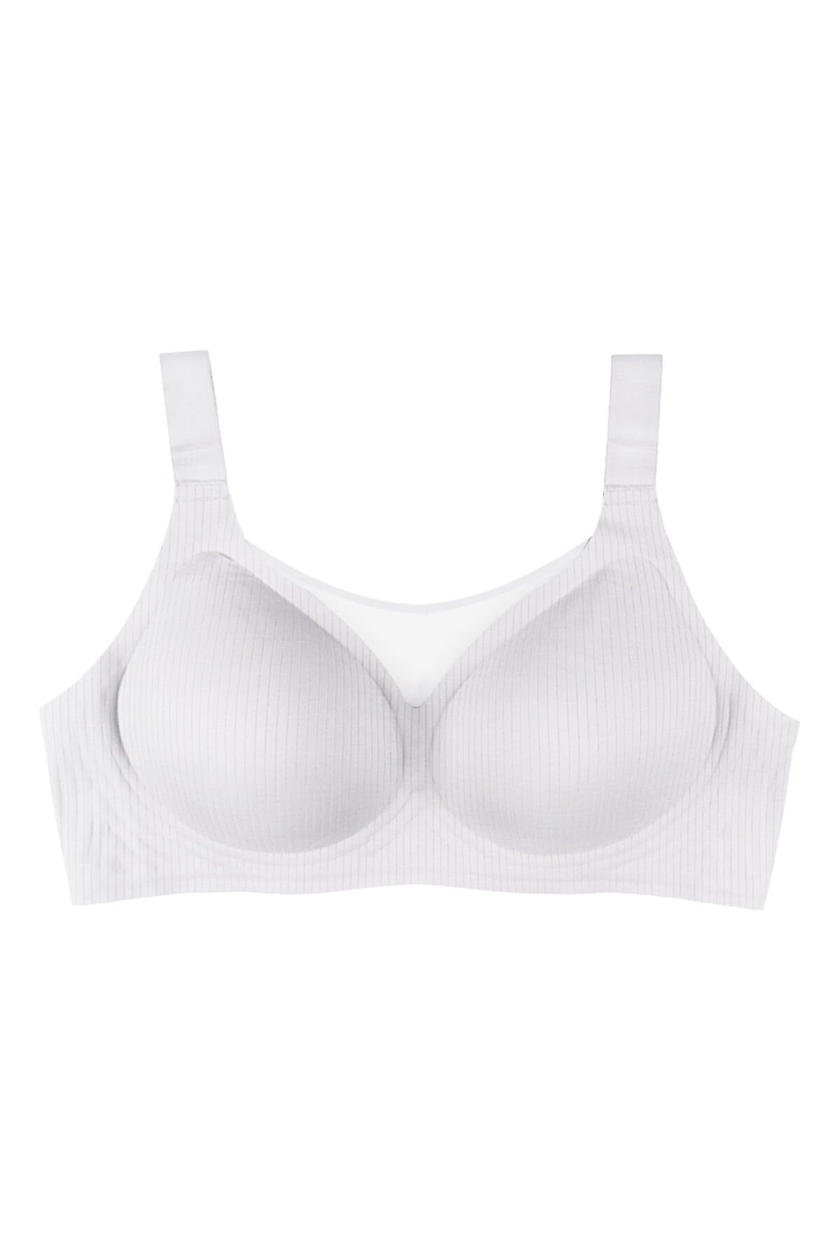 Balensiz Lazer Dikişsiz Görünmez Çıkarılabilir Pedli Sütyen Ekru - 100C