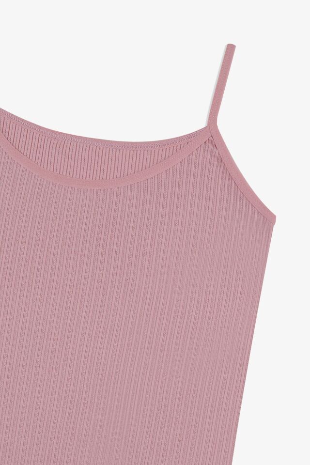 Kadın Ajur Kaşkorse İp Askılı Atlet 5167-6glkurusu - 2XL - 5167-6glkurusu - 2XL