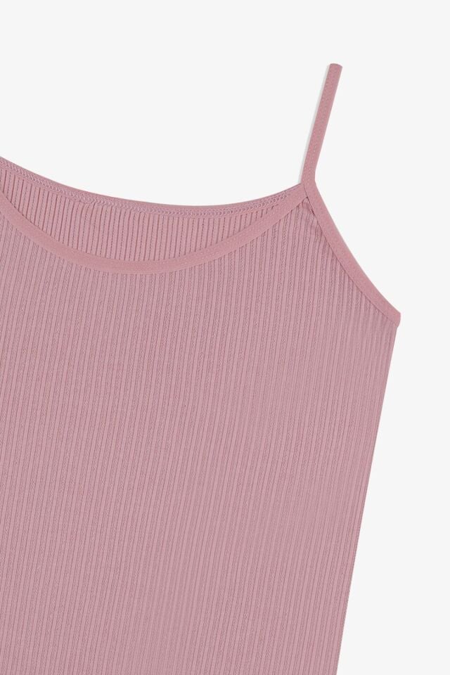 Kadın Ajur Kaşkorse İp Askılı Atlet 5167-6glkurusu - 2XL - 5167-6glkurusu - 2XL