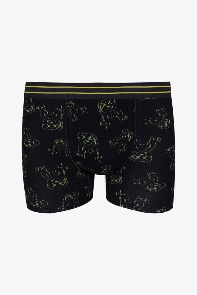 Erkek Tekli Pamuklu Boxer