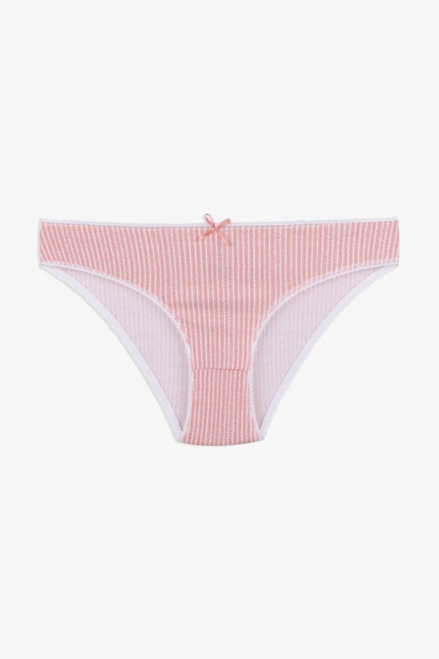 Kadın 7'li Desenli Pamuklu Likralı Külot 11085-110 - L/XL