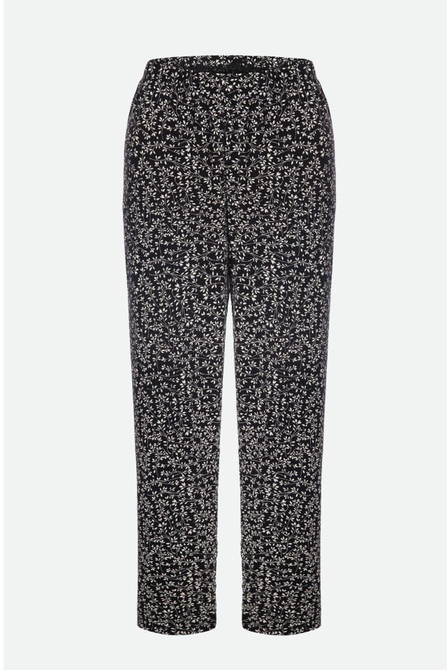 Kadın Viskon V Yaka Kısa Kollu Curve Pijama Takımı 2XL - Siyah