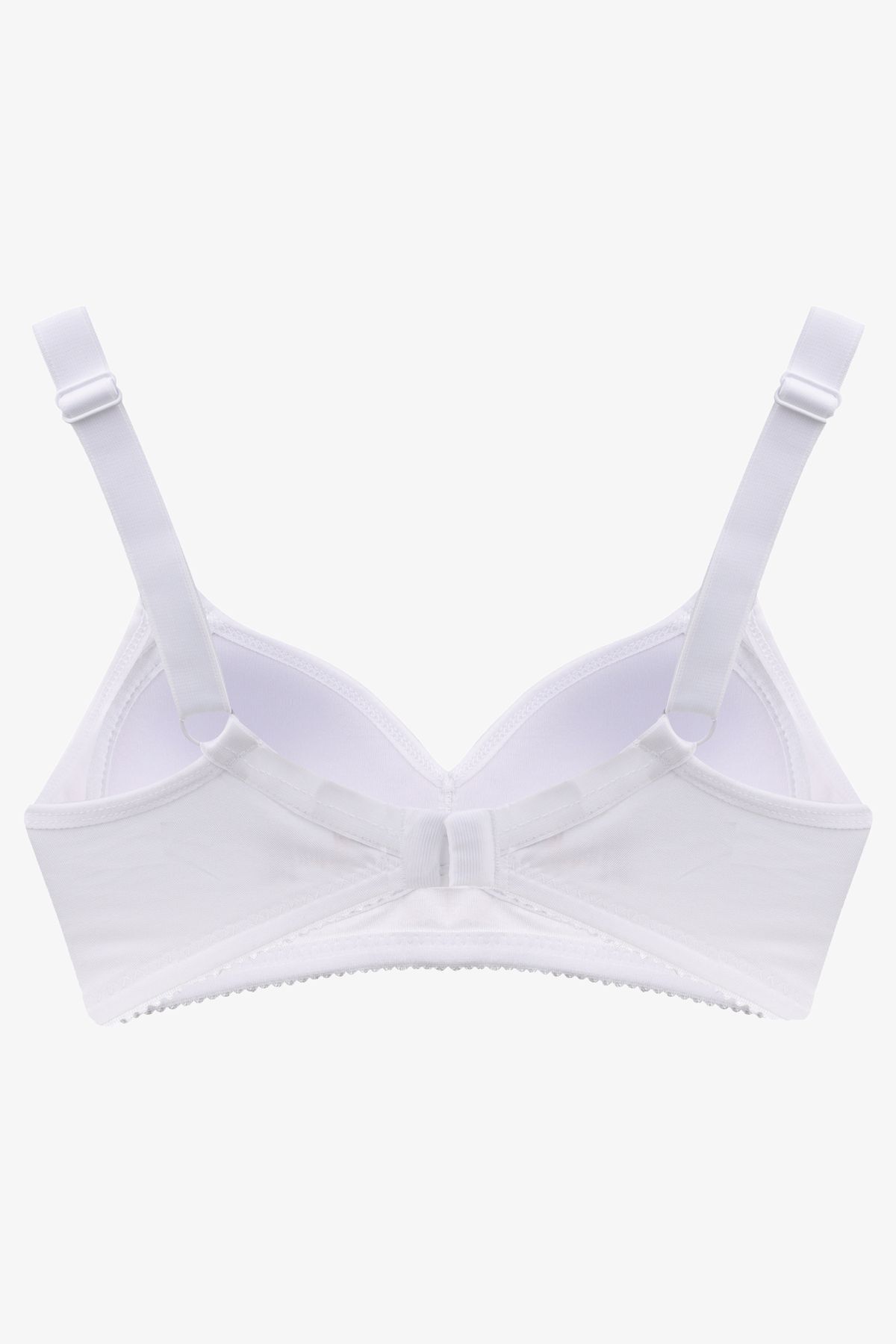 Balensiz Üçgen Minimizer Sütyen Beyaz - 95B