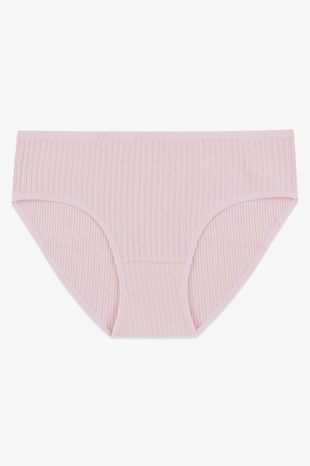 Kadın 3'lü Geniş Kenarlı Ajur Kaşkorse Bato Siyah - Ten - Somon - 3XL