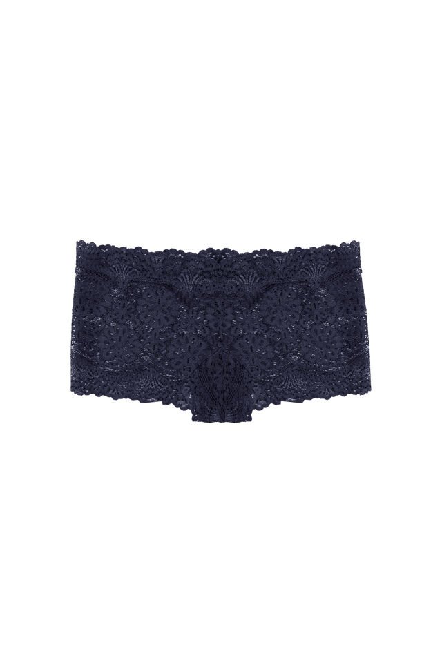 Kadın 3'lü Dantelli Boxer Külot (FARKLI DANTEL SEÇENEKLERİ) Yeşil - Pembe - L-XL