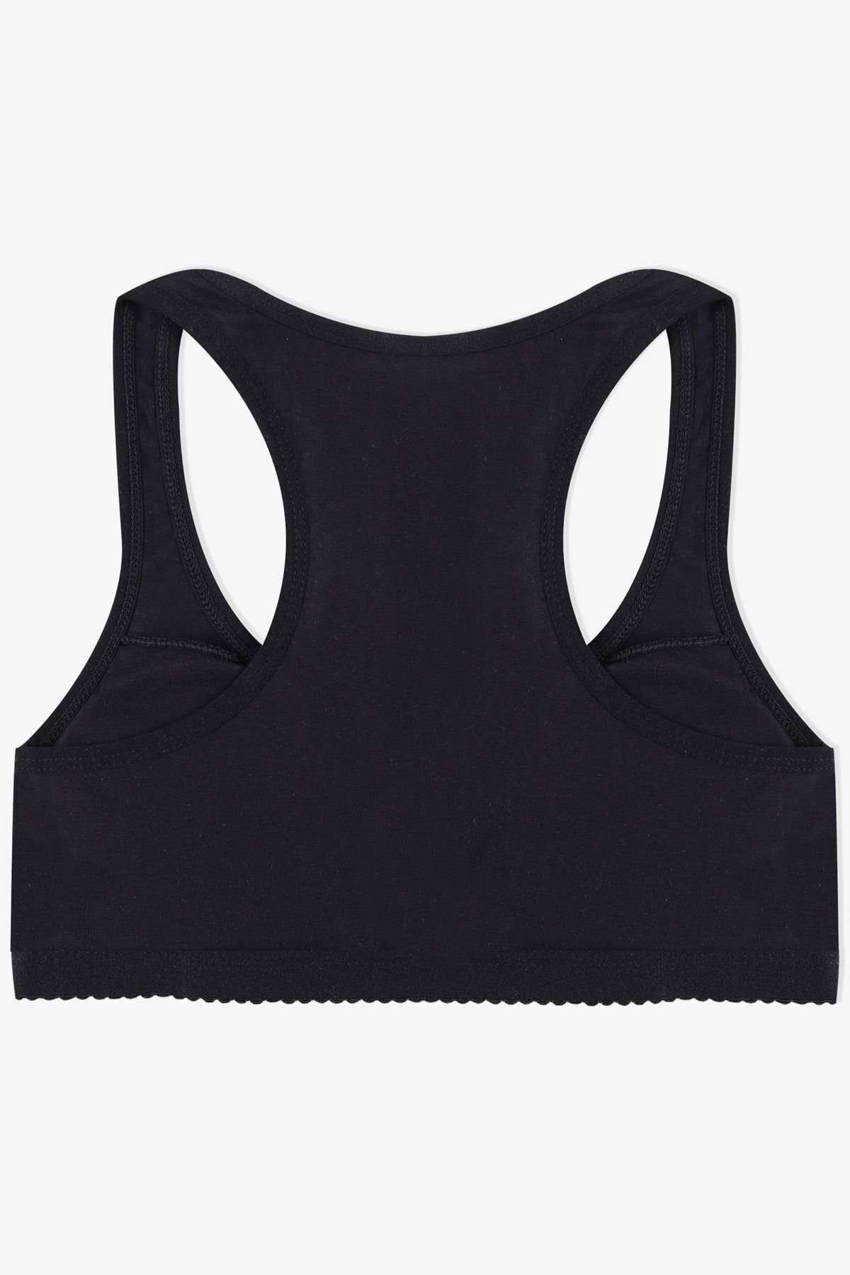 Kadın Kalın Askılı Kaplı Halter Pamuklu Sporcu Büstiyer 80503 Siyah - 90/95 - 80503 Siyah - 90/95