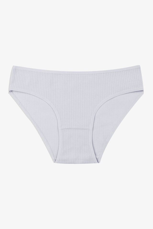 Kadın 5'li Fitilli Külot Siyah - XL