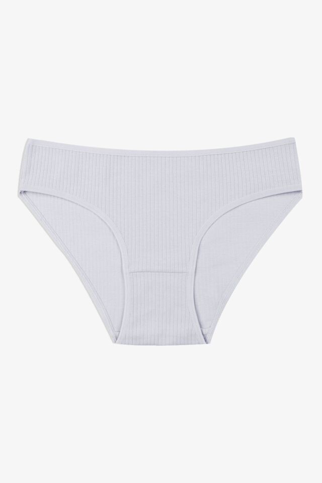 Kadın 5'li Fitilli Külot Siyah - XL